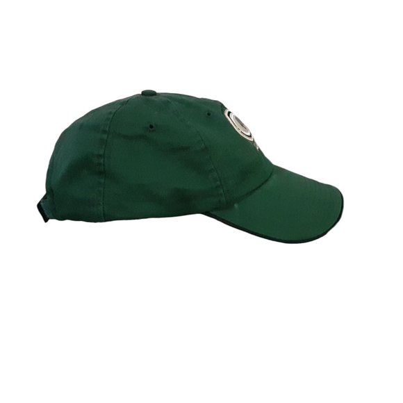 Alaska Bear Hat Arctic Circle Enterprises Adjustable Spellout Forest Green - Picture 2 of 5